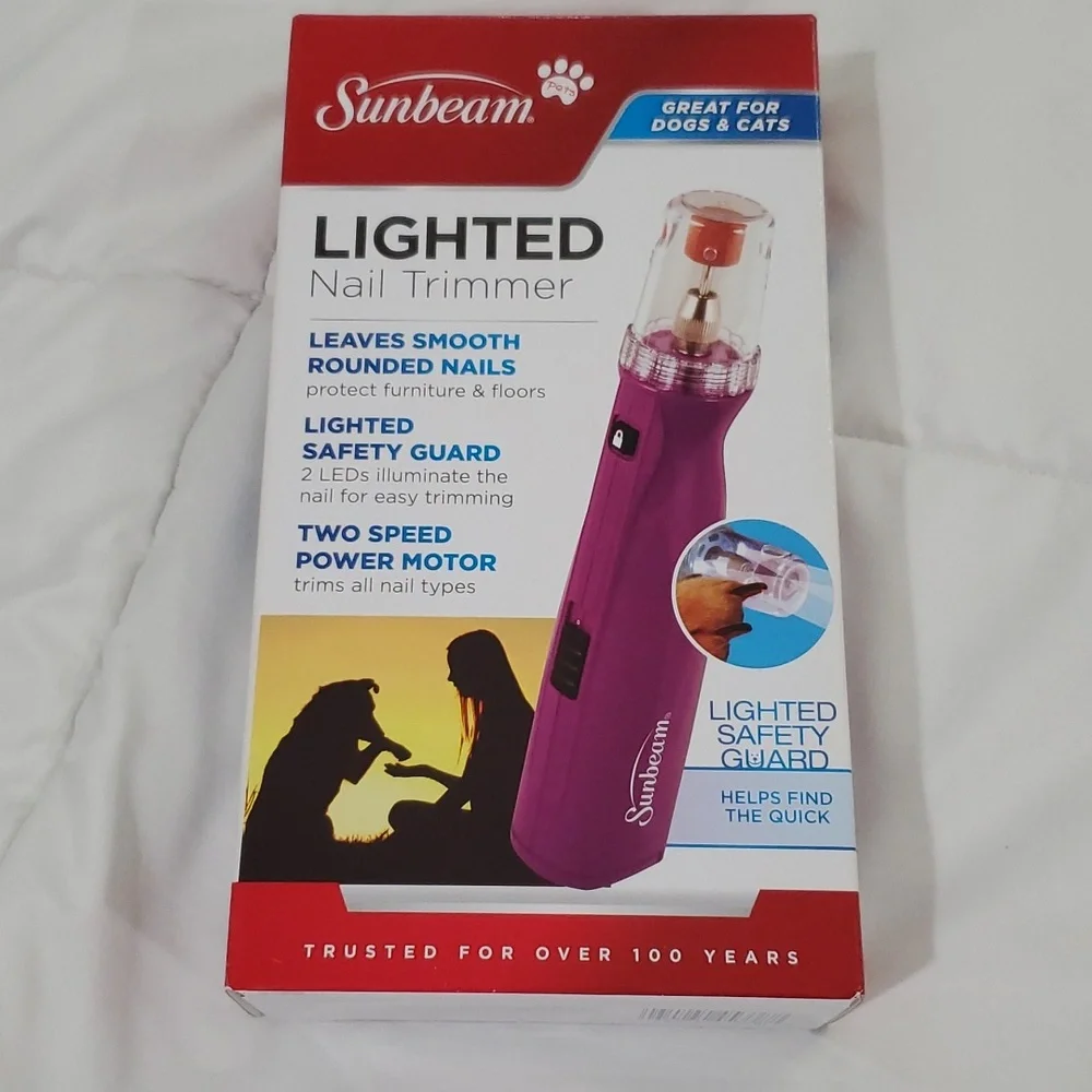 Sunbeam Lighted Nail Trimmer